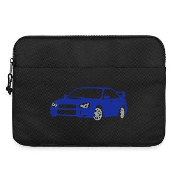 voiture de sport - Sacoche pour ordinateur portable 15 pouces - noir - Devant