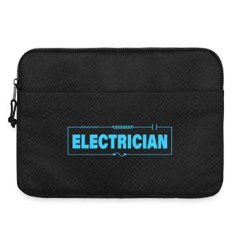 ÉLECTRICIEN - Sacoche pour ordinateur portable 15 pouces - noir - Devant