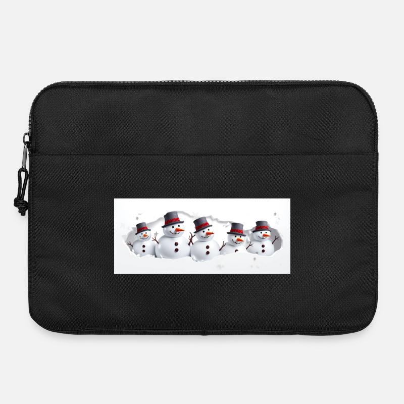 Snowman - Laptop bag 15" - black