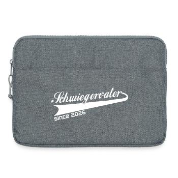 Father-in-law 2026, best father-in-law ever - Laptop bag 15" - heather grey - Front