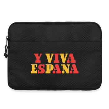 Y Viva España - Laptop bag 15" - black - Front
