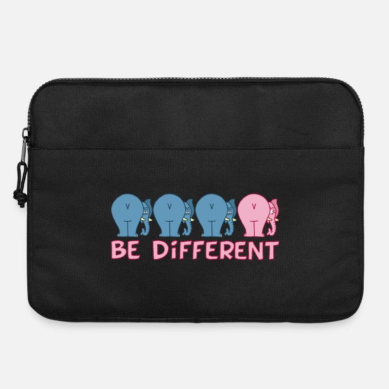 A different elephant - Laptop bag 15" - black