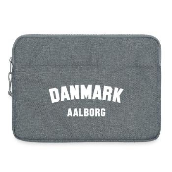 AALBORG Danemark Dänemark - Sacoche pour ordinateur portable 15 pouces - gris chiné - Devant