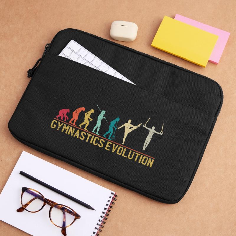 Gymnastics Evolution Graphic Tee Laptop bag 15"