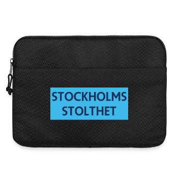 Fierté de Stockholm - Sacoche pour ordinateur portable 15 pouces - noir - Devant