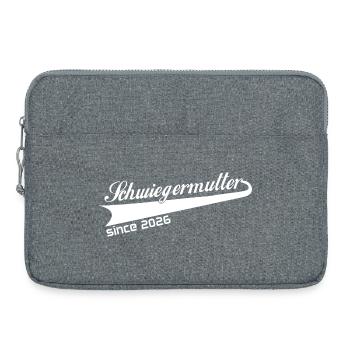 schwiegermutter 2026, beste schwiegermutti ever - Laptoptasche 15" - Grau meliert - Vorne
