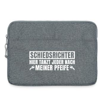 Arbitre Tout le monde danse sur mon air ici - Sacoche pour ordinateur portable 15 pouces - gris chiné - Devant
