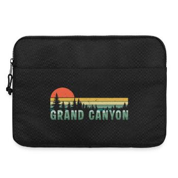 Retro Grand Canyon National Park - Laptop bag 15" - black - Front