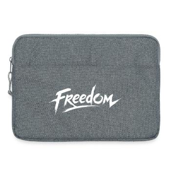 Énergie de coups de pinceau de la liberté - Sacoche pour ordinateur portable 15 pouces - gris chiné - Devant