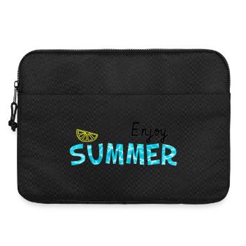 Profitez de l’été - Lime cool cadeau d’été - Sacoche pour ordinateur portable 15 pouces - noir - Devant