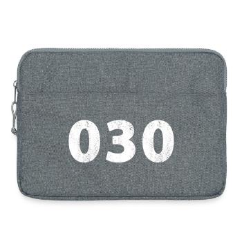 030 Utrecht Bilthoven Zeist Vleuten Houten Bunnik - Sacoche pour ordinateur portable 15 pouces - gris chiné - Devant