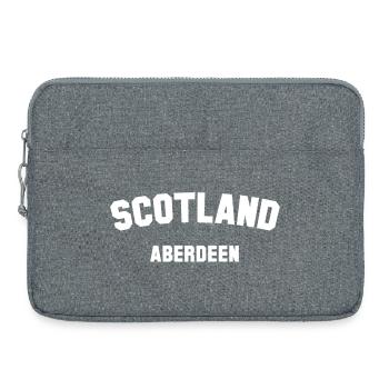 ÉCOSSE ABERDEEN - Sacoche pour ordinateur portable 15 pouces - gris chiné - Devant