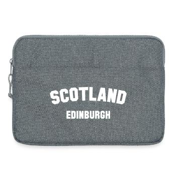 EDINBURGH Scotland Schottland - Laptoptasche 15" - Grau meliert - Vorne