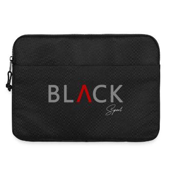 BLACK avec style Sport - Sacoche pour ordinateur portable 15 pouces - noir - Devant