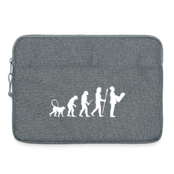 The development of an architect - Laptop bag 15" - heather grey - Front