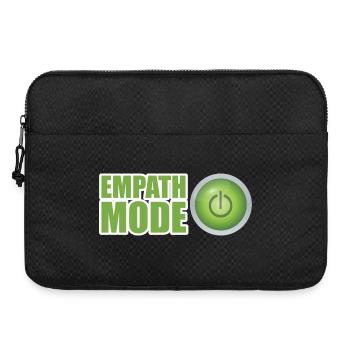 Empath Mode Green Power Button Design - Laptop bag 15" - black - Front