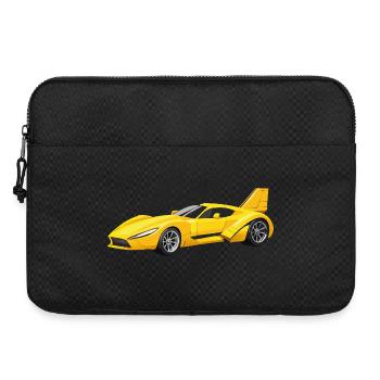 Voiture musclée - Sacoche pour ordinateur portable 15 pouces - noir - Devant