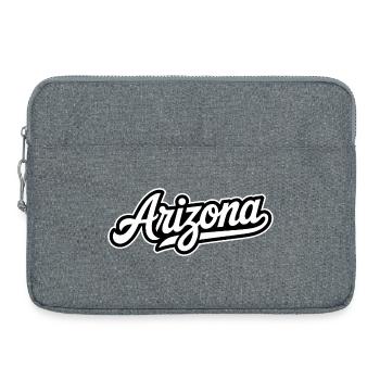 Arizona – Souvenir-Design des US-Bundesstaates - Laptoptasche 15" - Grau meliert - Vorne