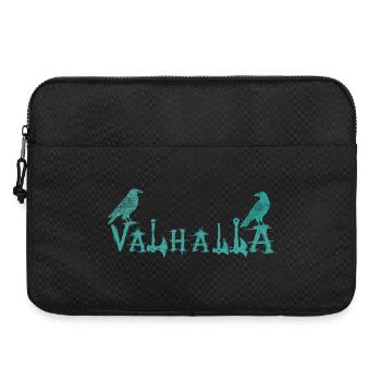 Valhalla Runic Ravens Style Shirt - Laptop bag 15" - black - Front