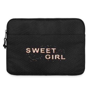 Sweet Girl Zuckerguss - Laptoptasche 15" - Schwarz - Vorne