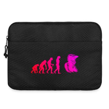 Klare Motocross Botschaft - Laptoptasche 15" - Schwarz - Vorne