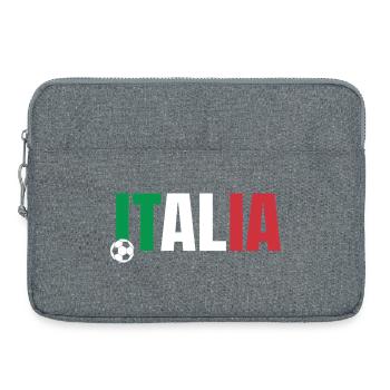 Italia Football - Sacoche pour ordinateur portable 15 pouces - gris chiné - Devant