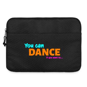You can dance - Sacoche pour ordinateur portable 15 pouces - noir - Devant