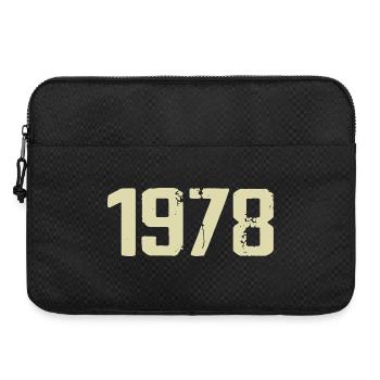 Jubilé 1978 - Sacoche pour ordinateur portable 15 pouces - noir - Devant