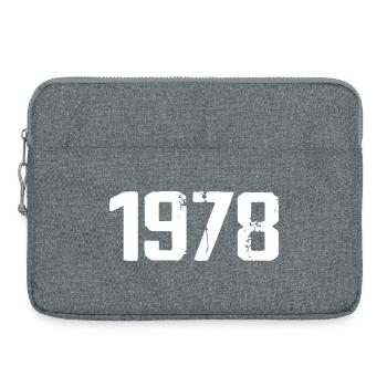 1978 - Génial depuis 1978 - Sacoche pour ordinateur portable 15 pouces - gris chiné - Devant