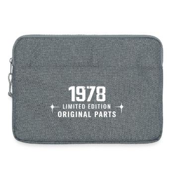 Millésime 1978 - Sacoche pour ordinateur portable 15 pouces - gris chiné - Devant