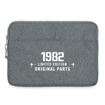 Vintage 1982 - Laptoptasche 15" - Grau meliert - Vorne