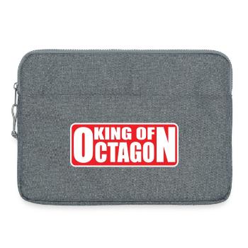 King_of_Octagon_MMA_Mixed Martial Art - Laptop bag 15" - heather grey - Front