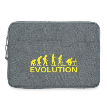 Evolution Gamer | Computer Freak Geek PC - Laptoptasche 15" - Grau meliert - Vorne