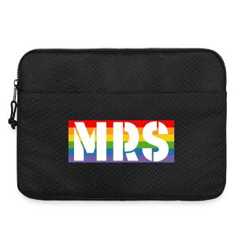 Rainbow shirt MRS - Laptoptasche 15" - Schwarz - Vorne