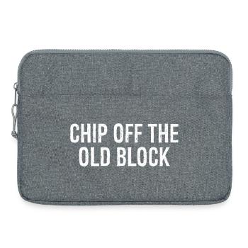 chip off the old block - Sacoche pour ordinateur portable 15 pouces - gris chiné - Devant