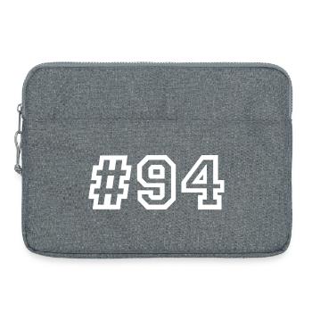 1994 Hashtag 94 - Laptoptasche 15" - Grau meliert - Vorne