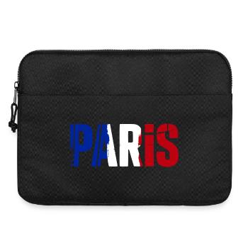 Paris Frankreich - Laptoptasche 15" - Schwarz - Vorne