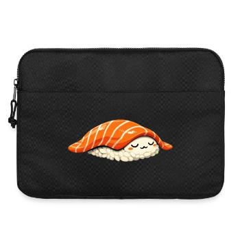 Sleeping Nigiri – Retro Japan Sushi Illustration - Laptoptasche 15" - Schwarz - Vorne