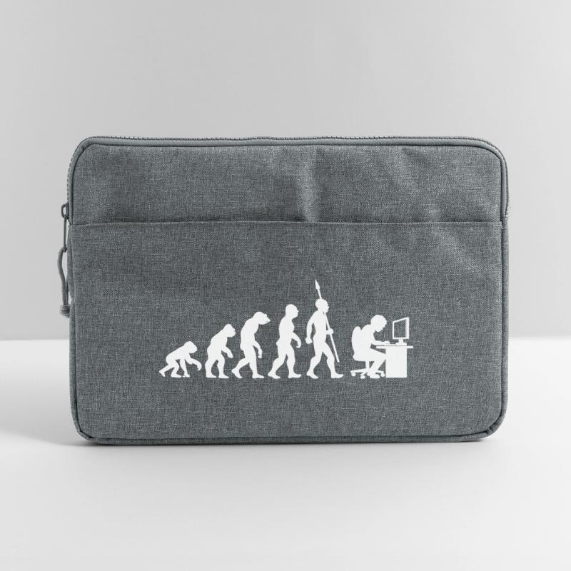 Computer PC Evolution Computer Scientist Programmer Laptop bag 15"