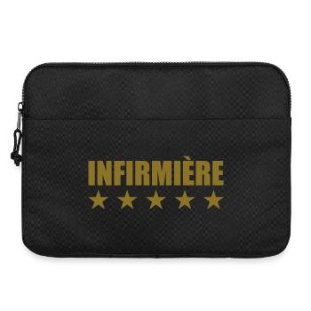 Nurse PKrankenschwester Infirmier Infirmière - Laptop bag 15" - black - Front