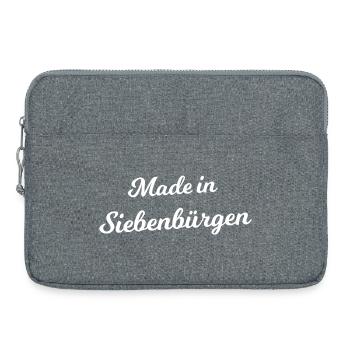 Geboren in Siebenbürgen - Laptoptasche 15" - Grau meliert - Vorne