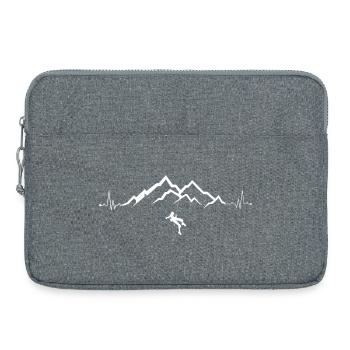 Summit Climber on Mountain Range Pulse - Laptoptasche 15" - Grau meliert - Vorne