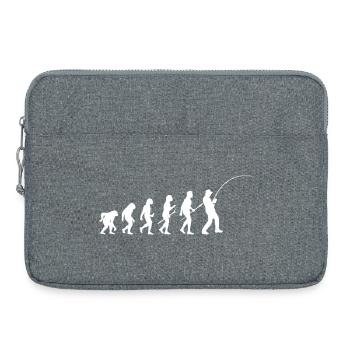 Evolution Angler Silhouette - Laptoptasche 15" - Grau meliert - Vorne