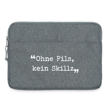 Dialecte de la Ruhrpott sans pilsner, pas de région de la Ruhr - Sacoche pour ordinateur portable 15 pouces - gris chiné - Devant
