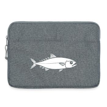 truite - Sacoche pour ordinateur portable 15 pouces - gris chiné - Devant