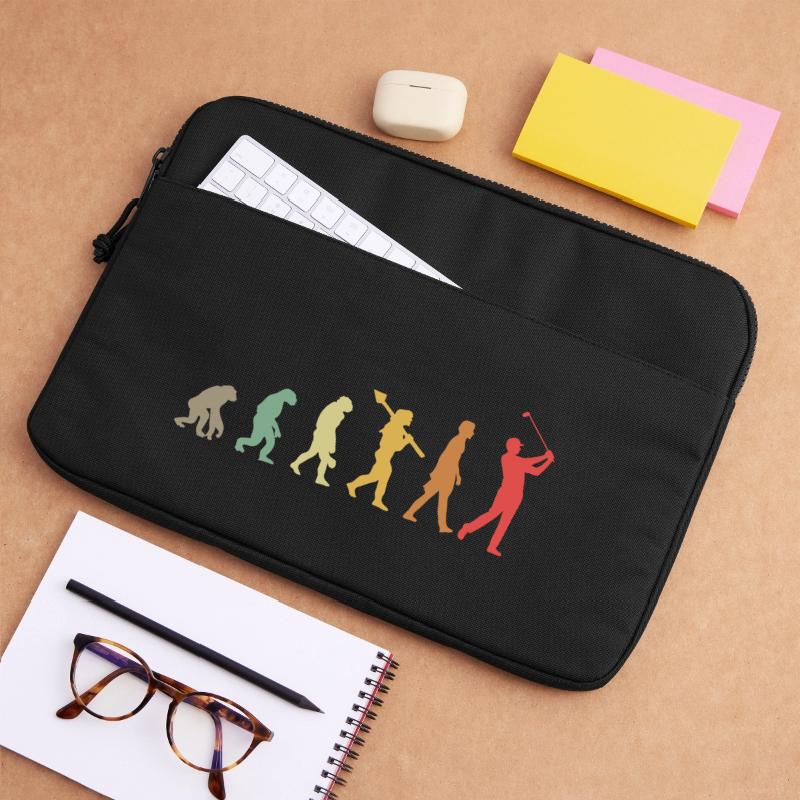 Golf Golfer Golf Course Golfer Evolution Laptop bag 15"