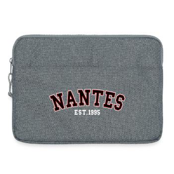 Nantes gegründet 1995 - Laptoptasche 15" - Grau meliert - Vorne