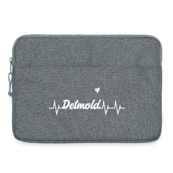 Heartbeat Detmold - Laptoptasche 15" - Grau meliert - Vorne