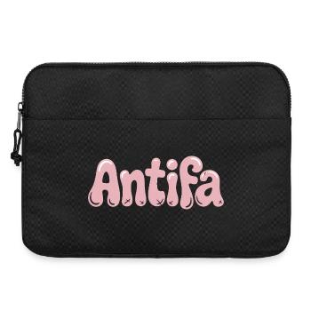 Antifa - Antifascist Merch - Laptop bag 15" - black - Front