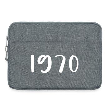 1970 Limited Edition 56th Birthday 1970 - Laptop bag 15" - heather grey - Front